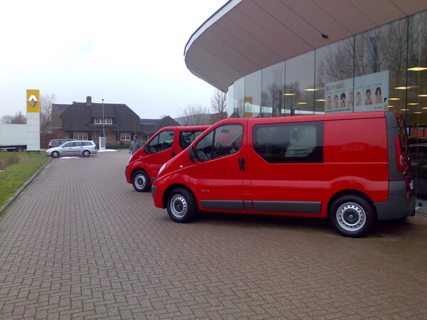 Renault bussen met dubbele cabine