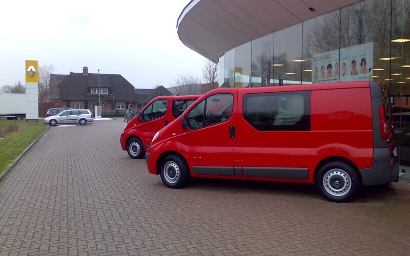 Renault bussen met dubbele cabine