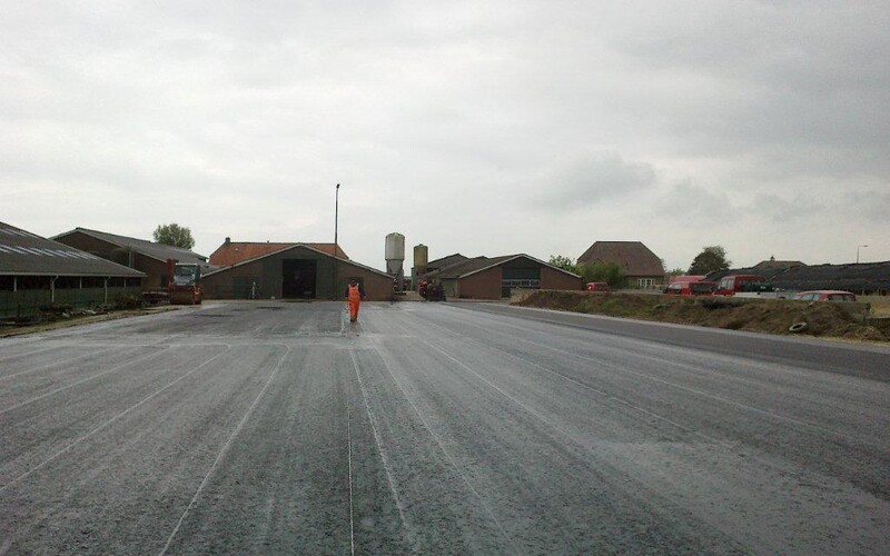 Teeffelen bedrijventerrein met zuurbestendige deklaag