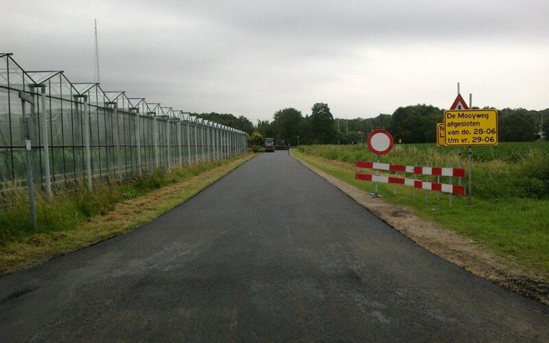 Venlo Noord onderhoud asfalt Richardsweg, De Mooyweg, Doesborgwe