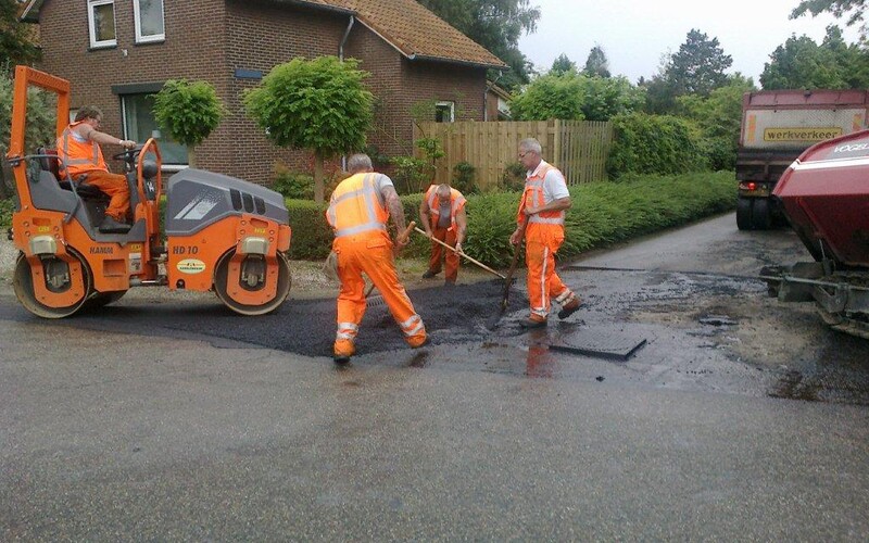 Venlo Noord onderhoud asfalt Richardsweg, De Mooyweg, Doesborgwe