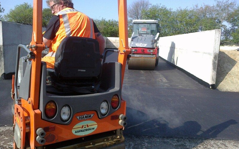Groesbeek aanbrengen zuurbestendige asfaltverharding