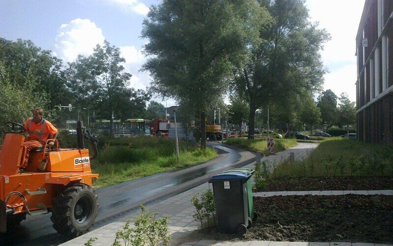 Amstelveen fietspad Fokkerlaan