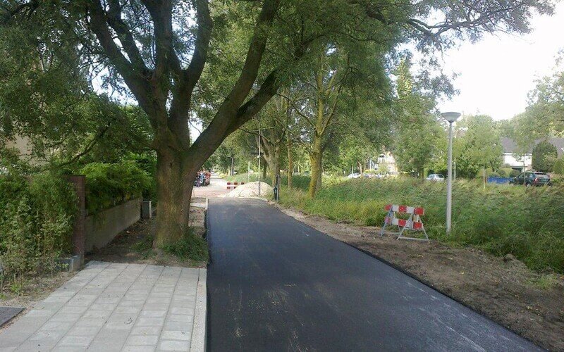 Amstelveen fietspad Fokkerlaan