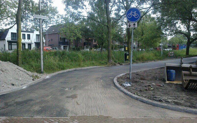 Amstelveen fietspad Fokkerlaan