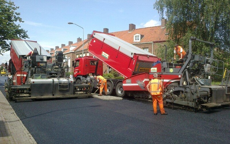 Venlo onderhoud wegen zuid en West (Alberdingk Thijmstraat)