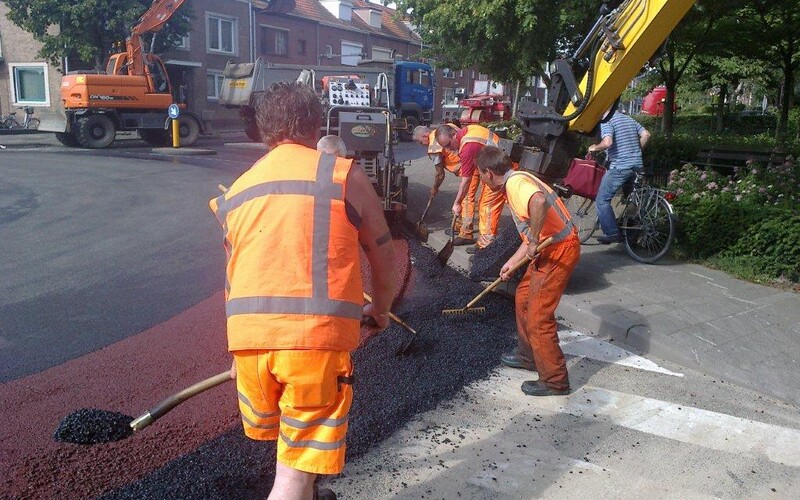 Venlo onderhoud wegen zuid en West (Alberdingk Thijmstraat)