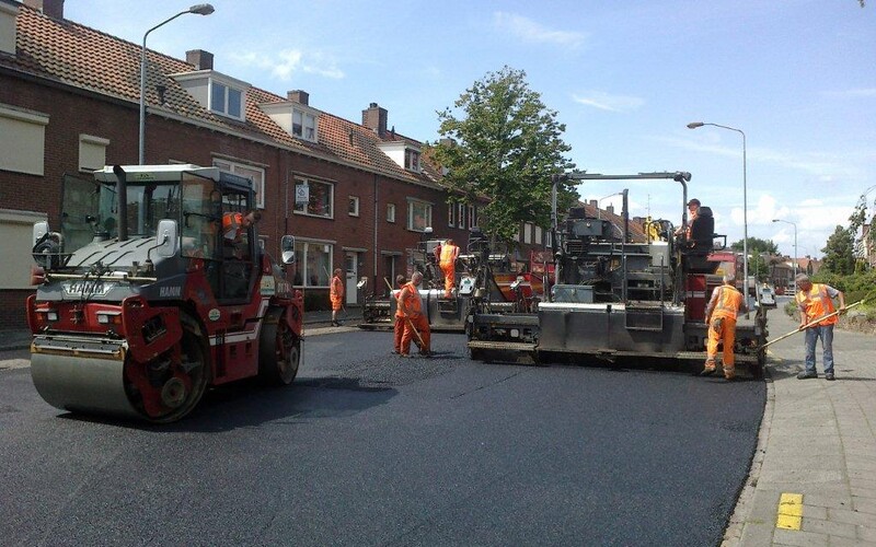 Venlo onderhoud wegen zuid en West (Alberdingk Thijmstraat)