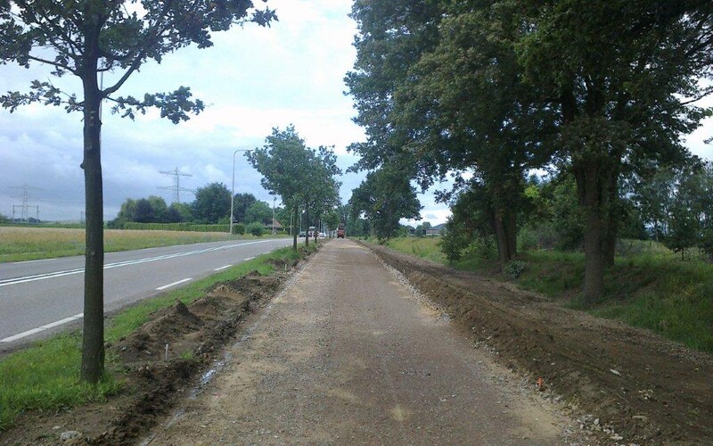 Roermond fietspad Linne