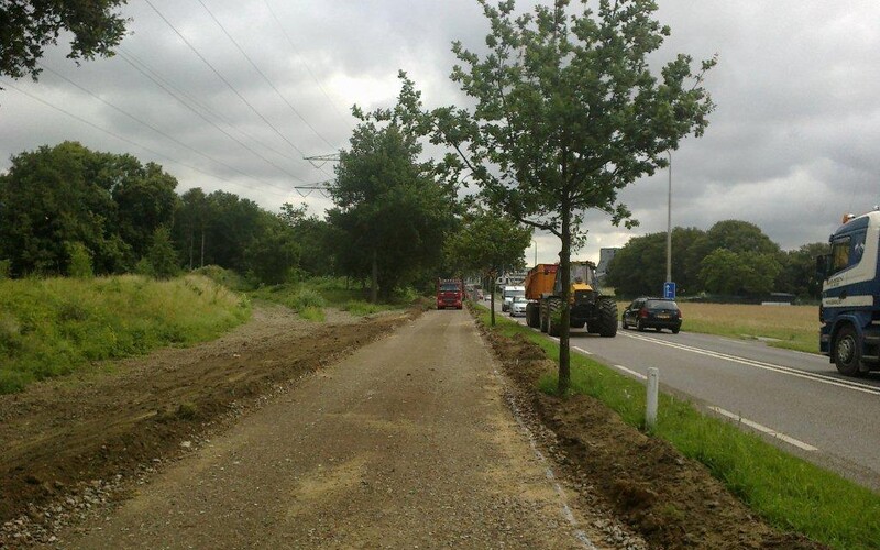 Roermond fietspad Linne