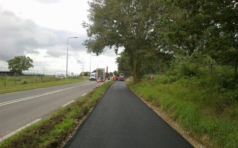 Roermond fietspad Linne