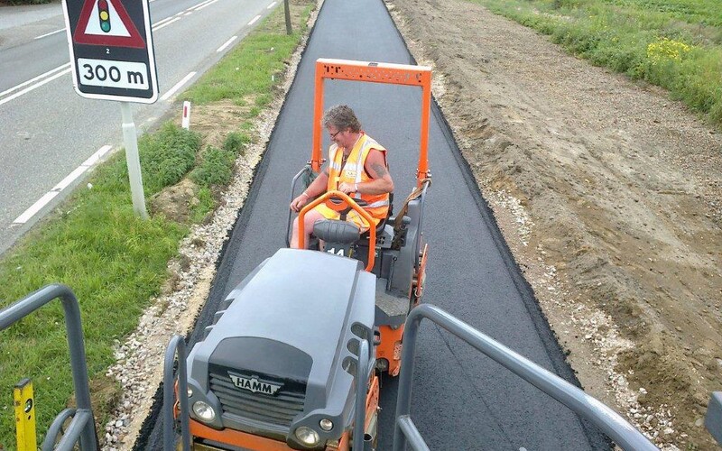 Roermond fietspad Linne