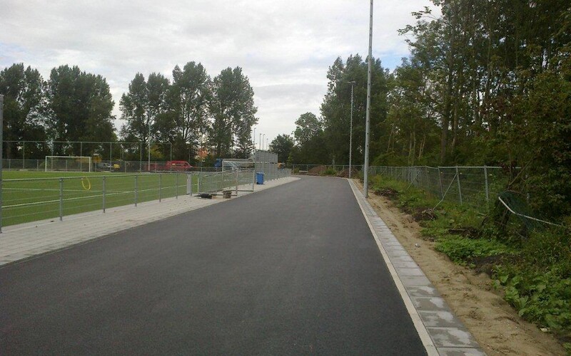 Hillegom hardloopbaan sportpark de Zanderij