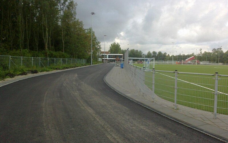 Hillegom hardloopbaan sportpark de Zanderij