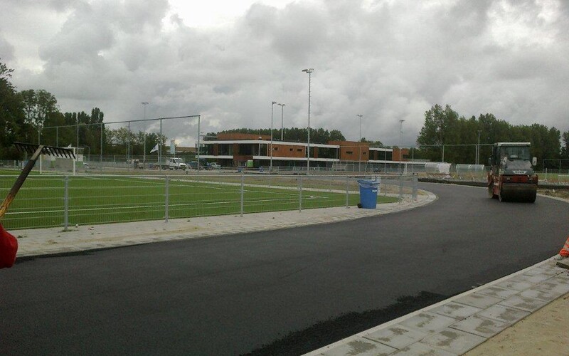 Hillegom hardloopbaan sportpark de Zanderij