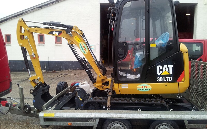 Caterpillar 301.7D compacte graafmachine