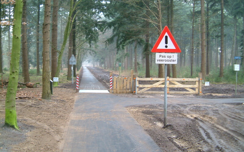 Oss aanleg fietspad Herpenduin