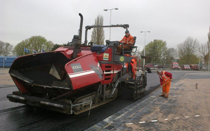 Cappelle aan de IJssel vrachtwagen parkeerplaats