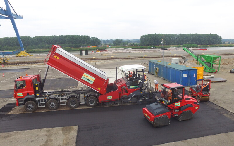 Parkeervakken asfalteren
