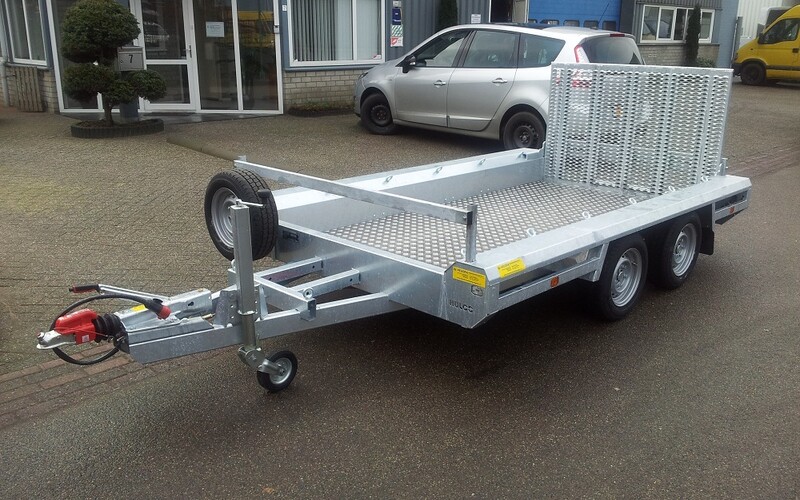 2 assige aanhangwagen Terrax-2 Hulco